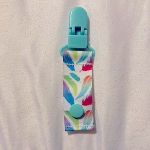 Feather tubie IV feeding oxygen tube clip